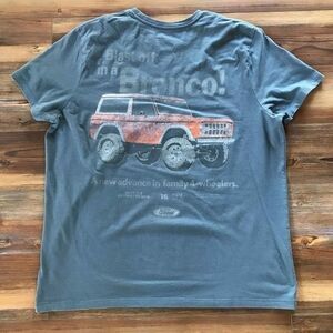 Goodfellow & Ford Collaboration Ford Bronco Graphic Short Sleeve Shirt Size XL